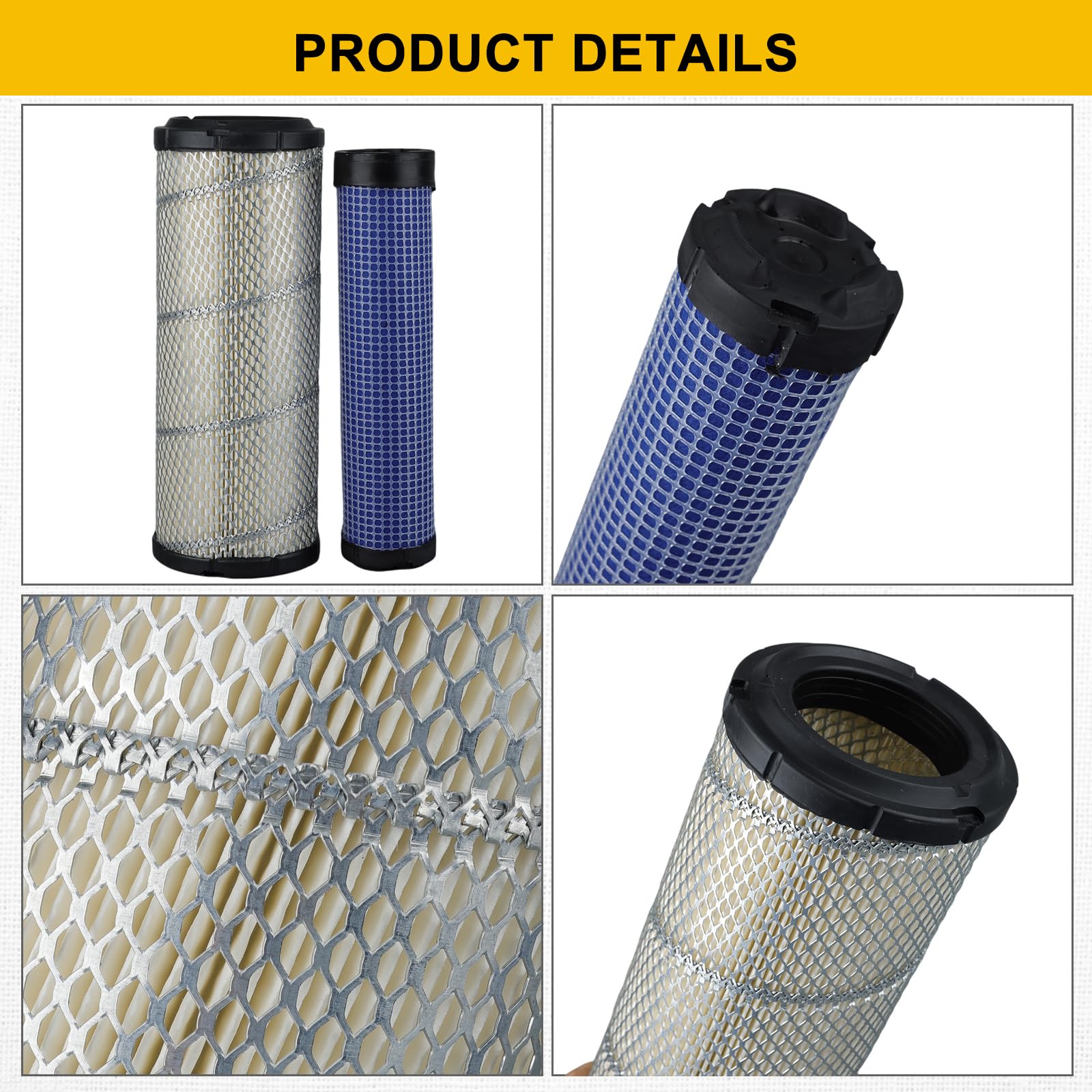 Panari air filter compatibility chart maps Kohler engine models
