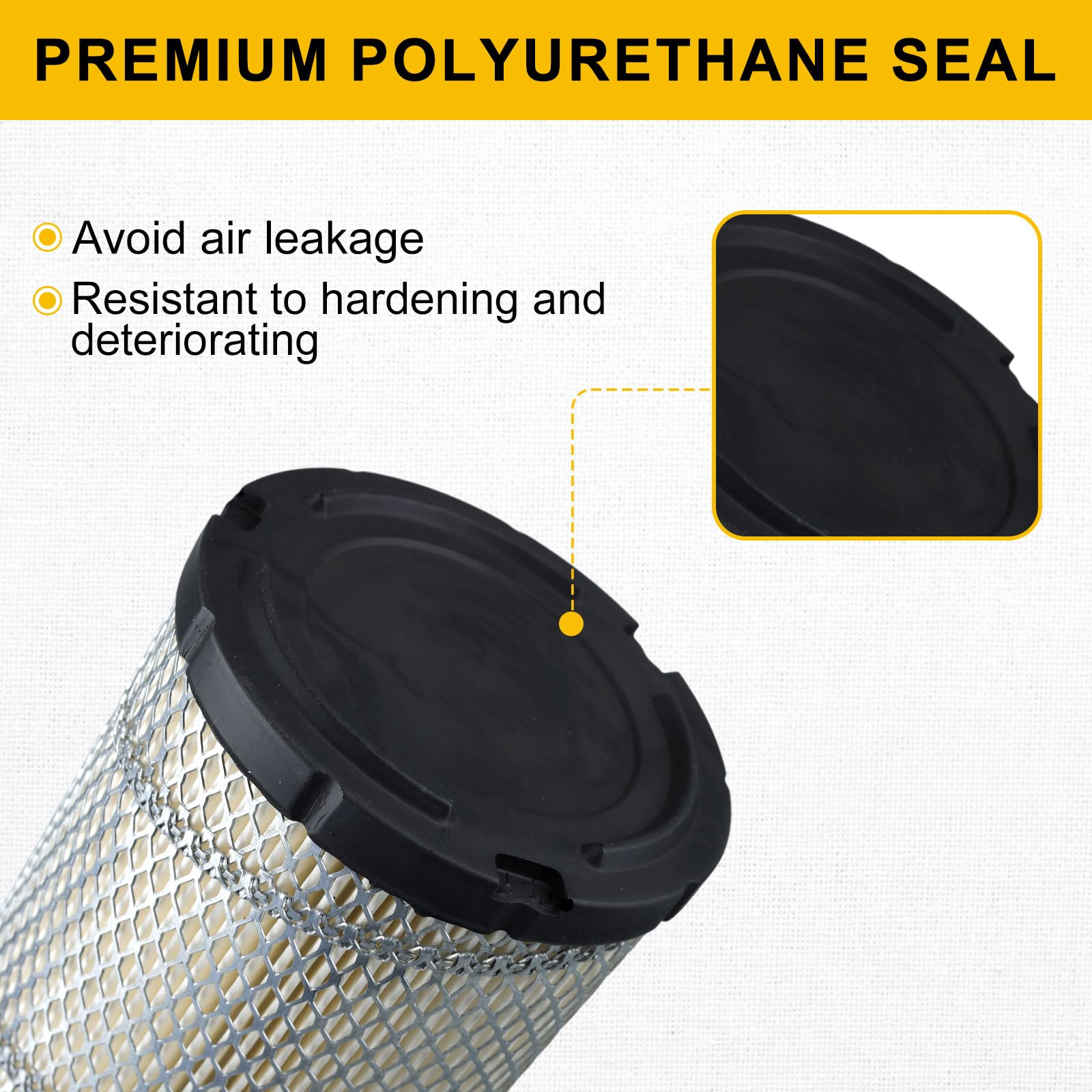 Panari air filter demonstrates effective dust filtration