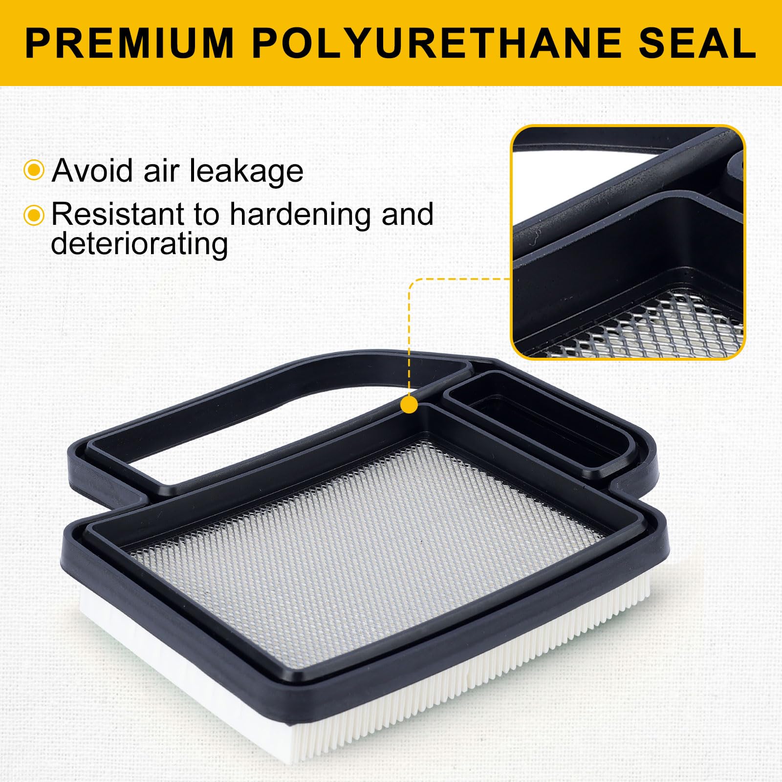 Panari air filter installation guide graphic aids quick maintenance.