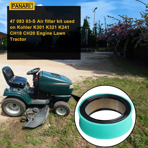 Panari air filter pleats close-up highlights uniform filtration reducing restriction.