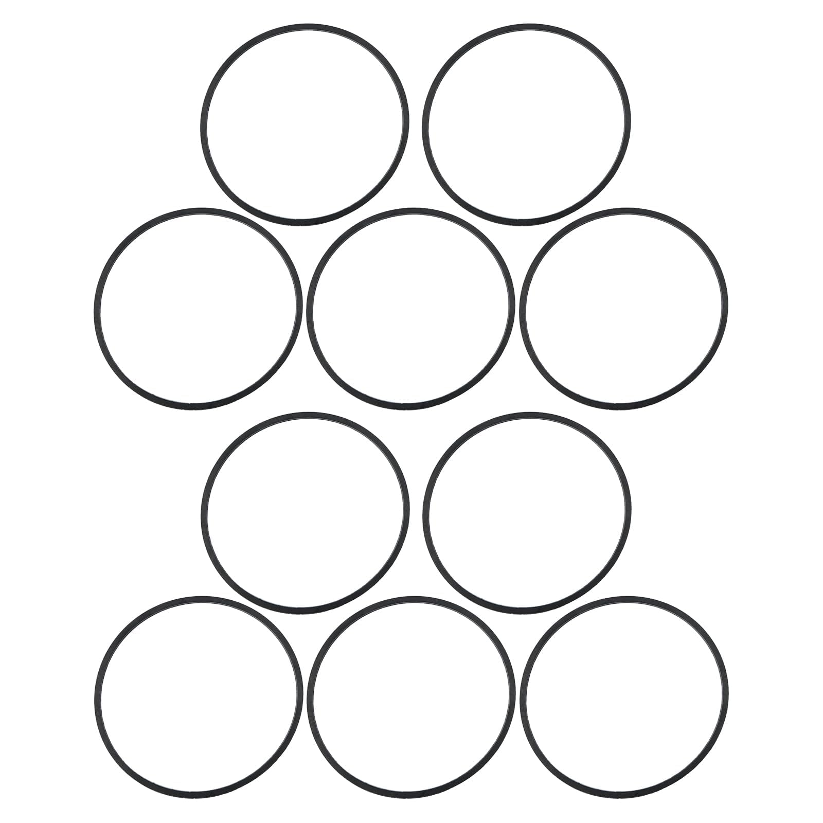 Brand label on gasket contrasting with a clean metal surface for easy identification.
