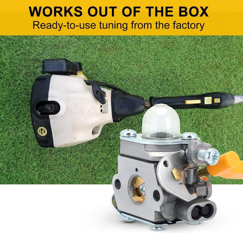 Panari CS26 primer bulb and gasket included for easier starting.