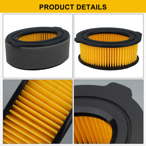 Panari easy-install air filter replaces old parts with no extra tools.