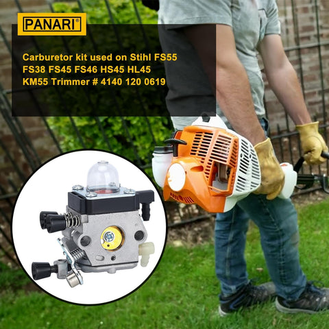 Panari FS55R tune-up kit contents highlighted for quick maintenance.