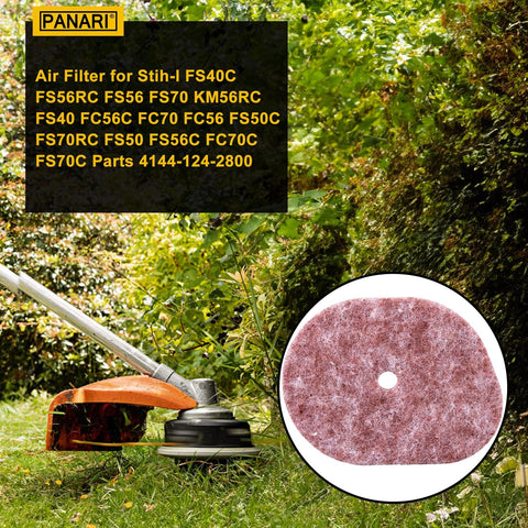 Panari FS56RC air filter kit designed for efficient dust capture