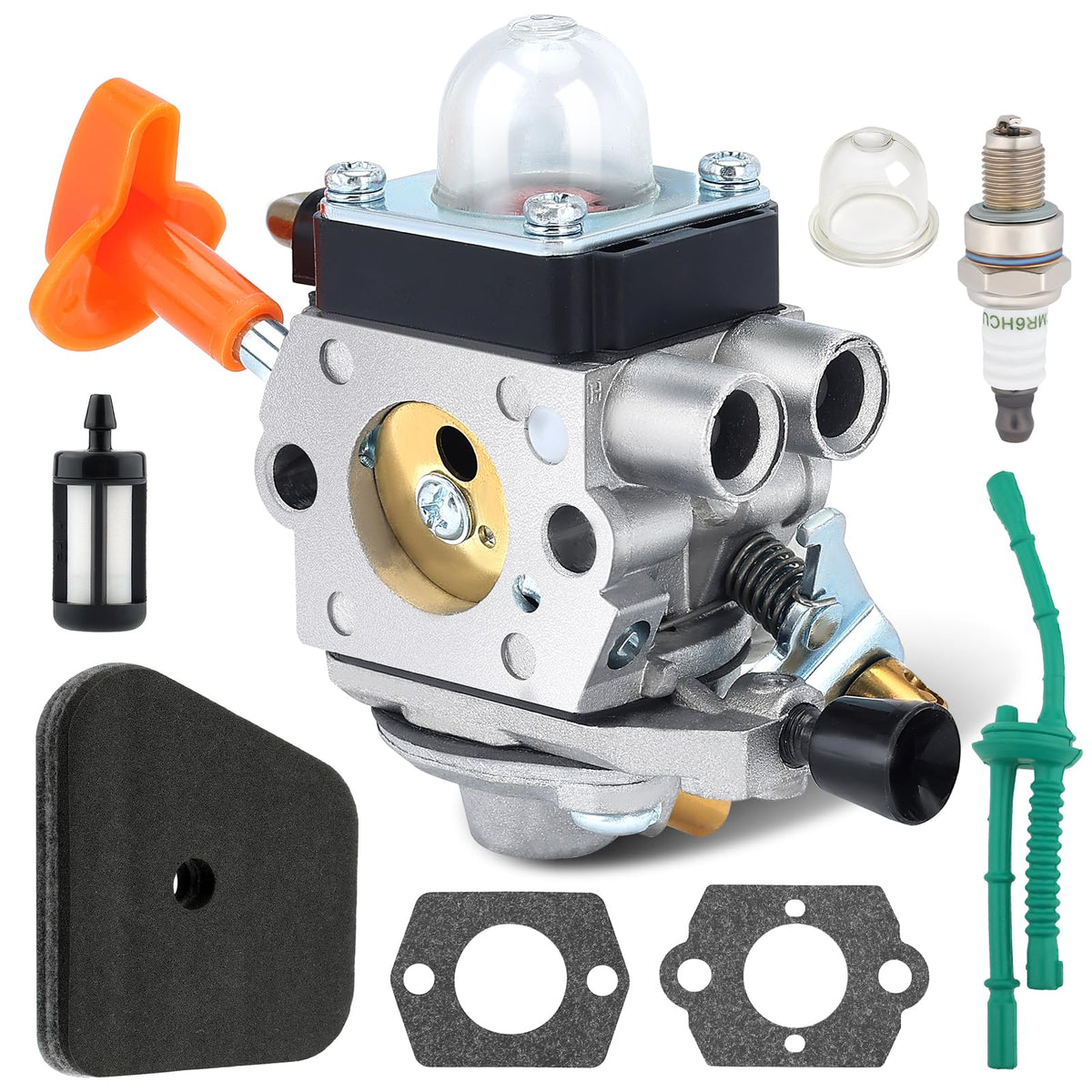 Panari FS90R carburetor for STIHL shows precise fuel metering for consistent performance