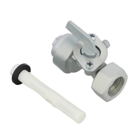 Panari valve outlet with 1/4 hose barb for easy connection.
