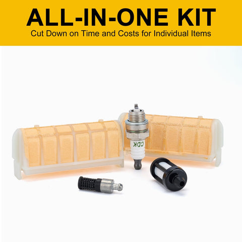 Panari MS250 air filter packaging showing included kit for quick tune-up