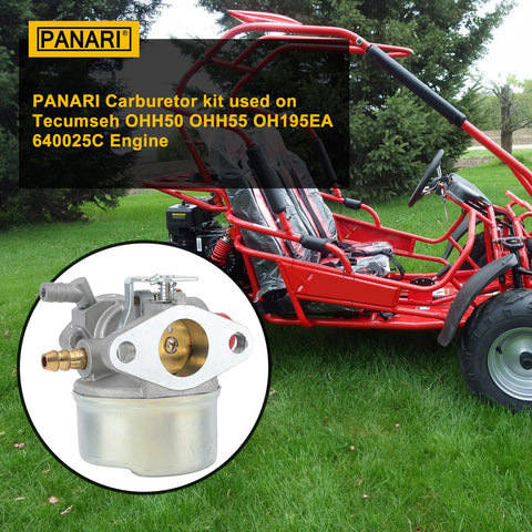 Panari OHH60 OHH55 carburetor kit packaged set shows all parts ready for installation