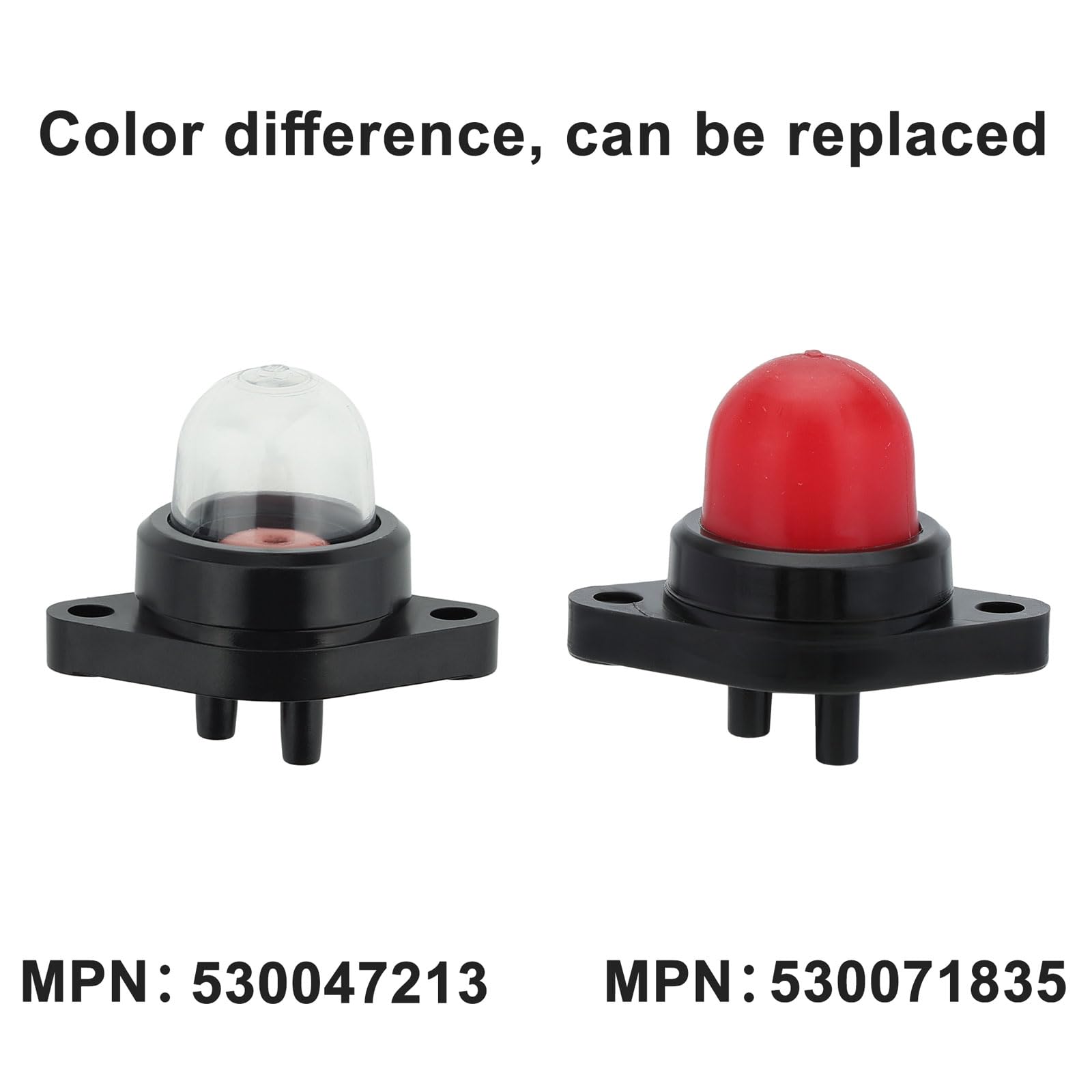 Panari primer bulb purge action demonstration on a tool