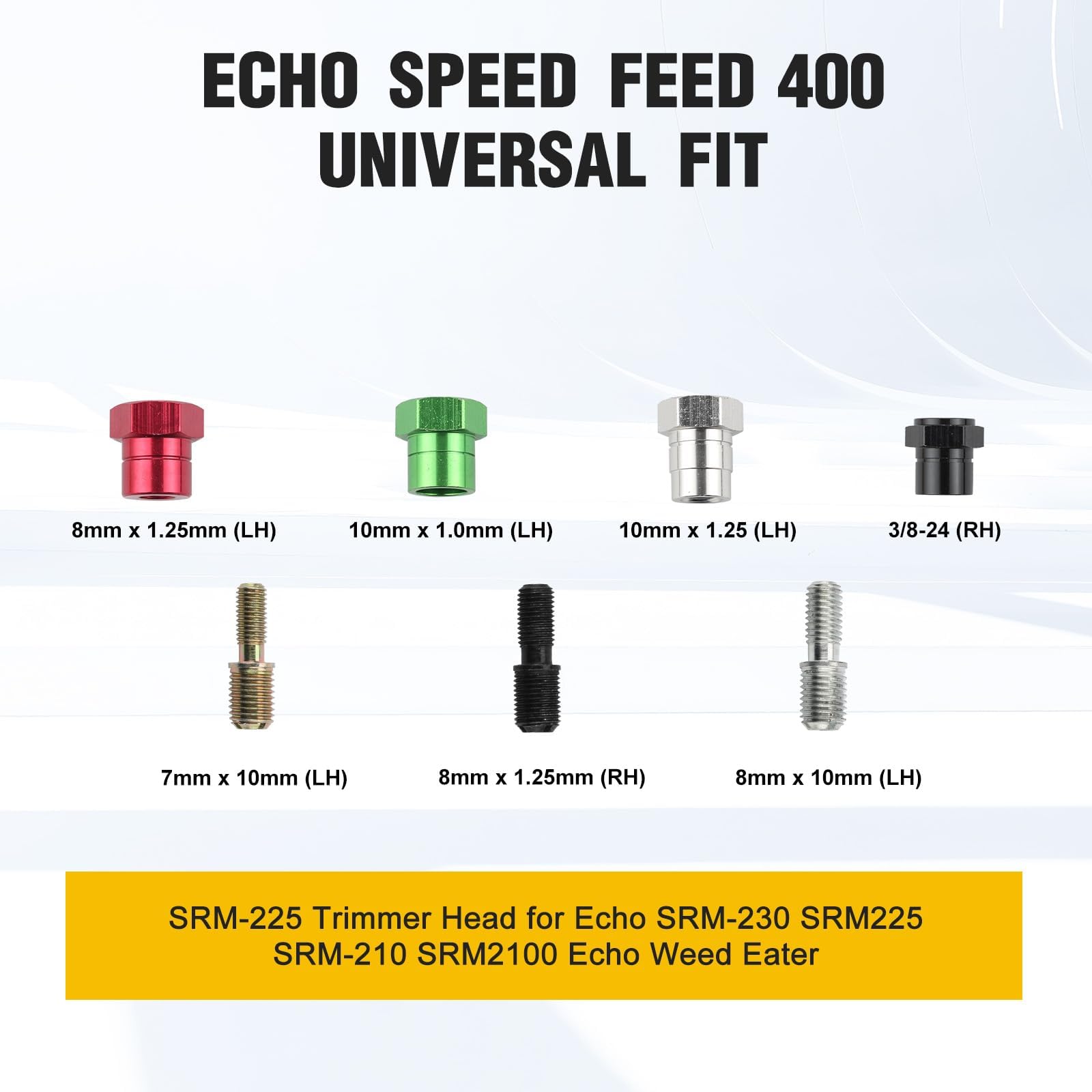 Panari Speed Feed 400 with Shindaiwa compatibility indication.