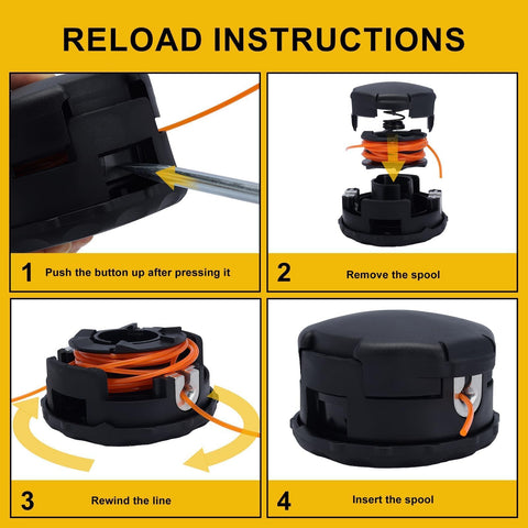 Pre-loaded 13 feet of line on Panari Speed Feed 400 ready to use