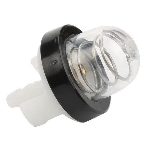 Panari SR430 primer bulb illustrating model compatibility with Stihl tools