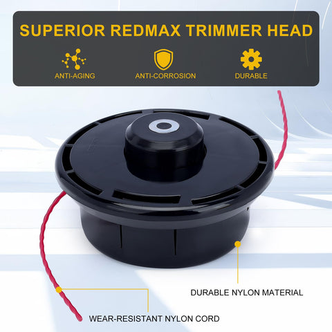 Panari trimmer head for Redmax BCZ2400S delivers secure attachment and consistent performance.