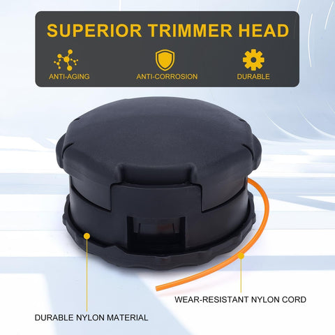 Panari Trimmer Head side view highlighting durable materials for longevity.