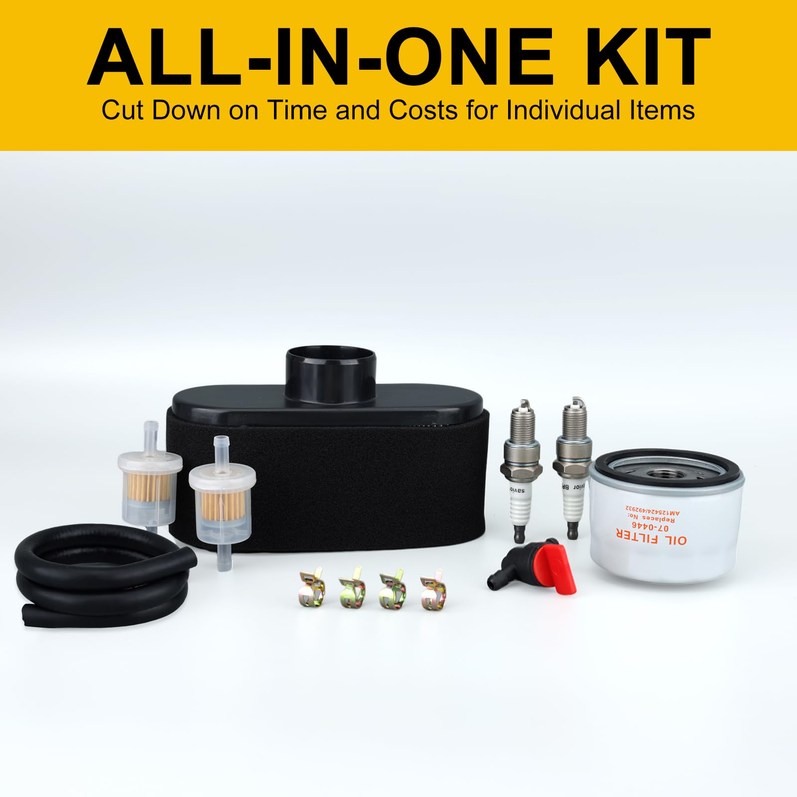 Panari kit components laid out for straightforward replacement
