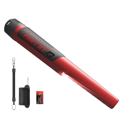 PANCKY pinpointer red-black precision detection for quick treasure scans