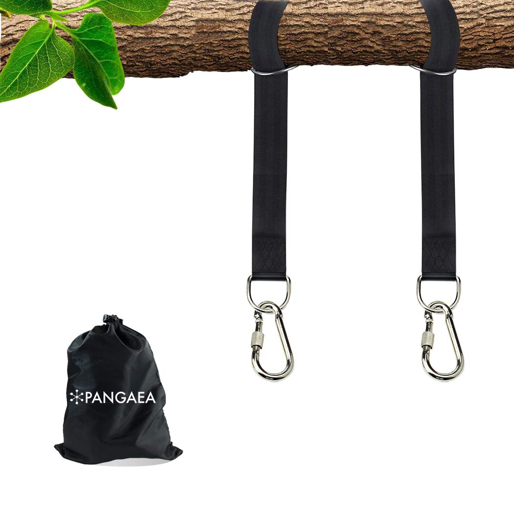 PANGAEA tree swing straps kit for secure outdoor hanging.