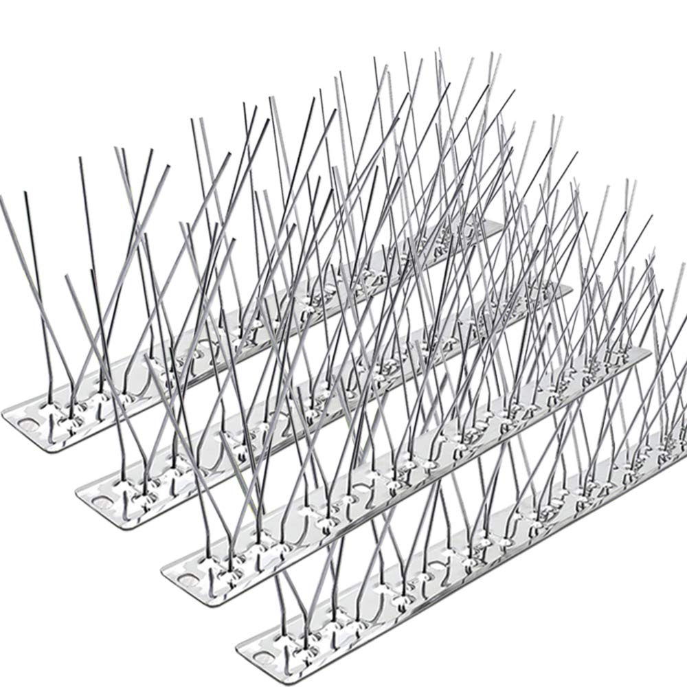 PANGCH bird spikes strip assembly deters perching with easy install and durable design.
