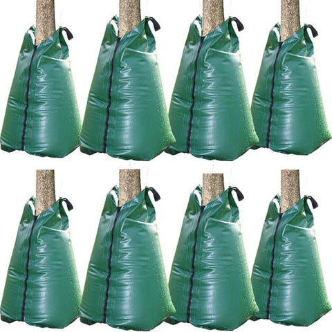 PANGCH tree watering bag around tree delivers deep irrigation for strong roots.