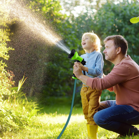 Pangda green hose ideal for lawns, plants, and outdoor cleaning
