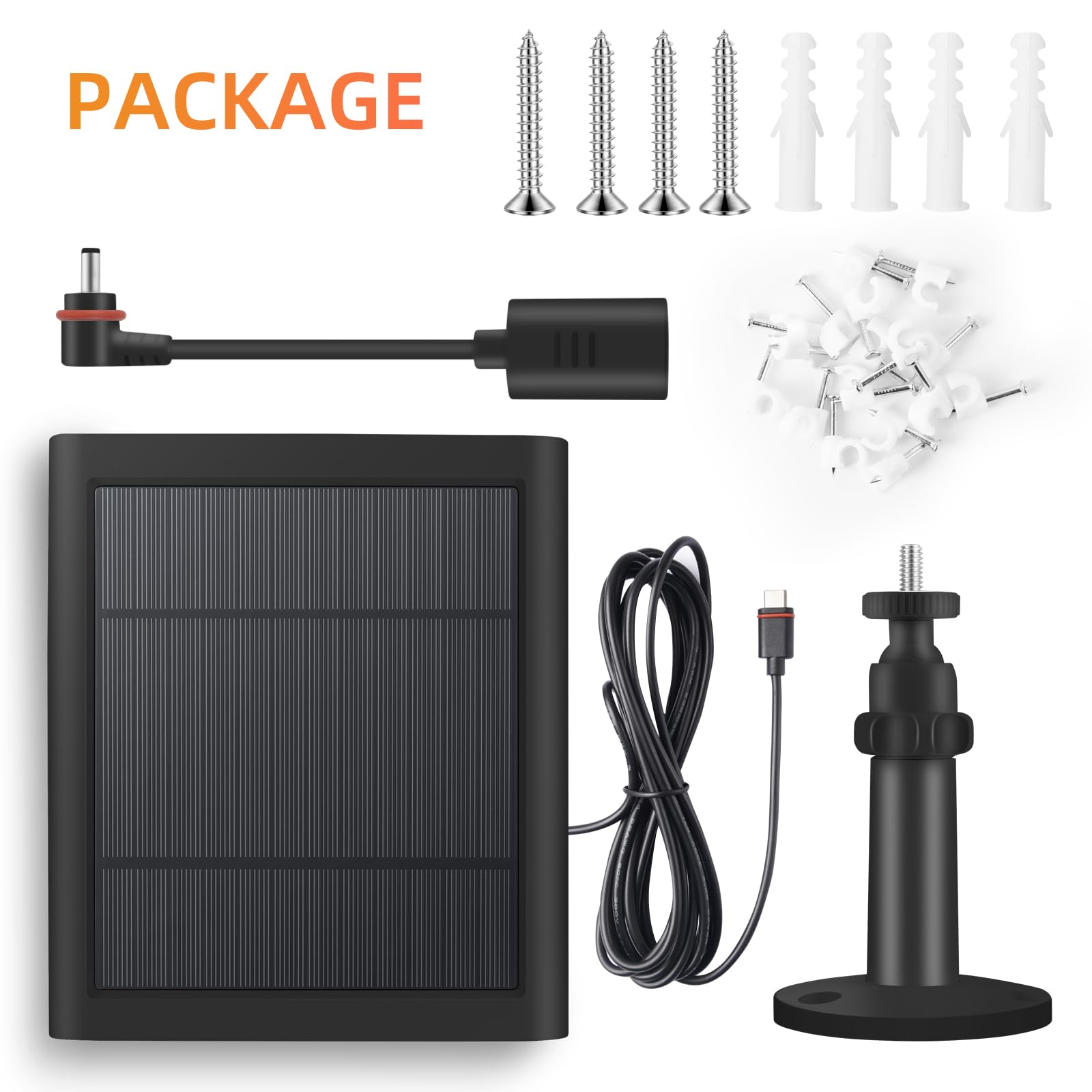 Paodekua black compact charger blends with outdoor environments