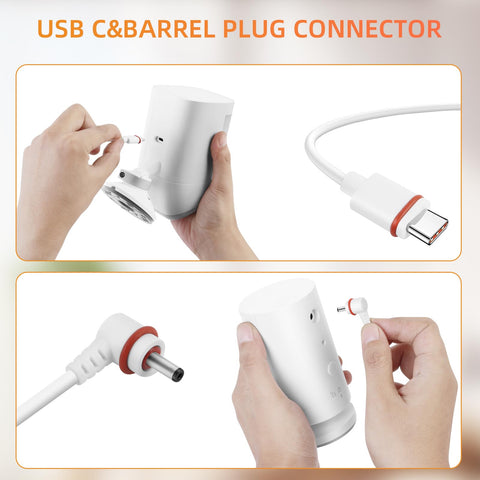 Paodekua Ring Spotlight Cam solar panel outdoors