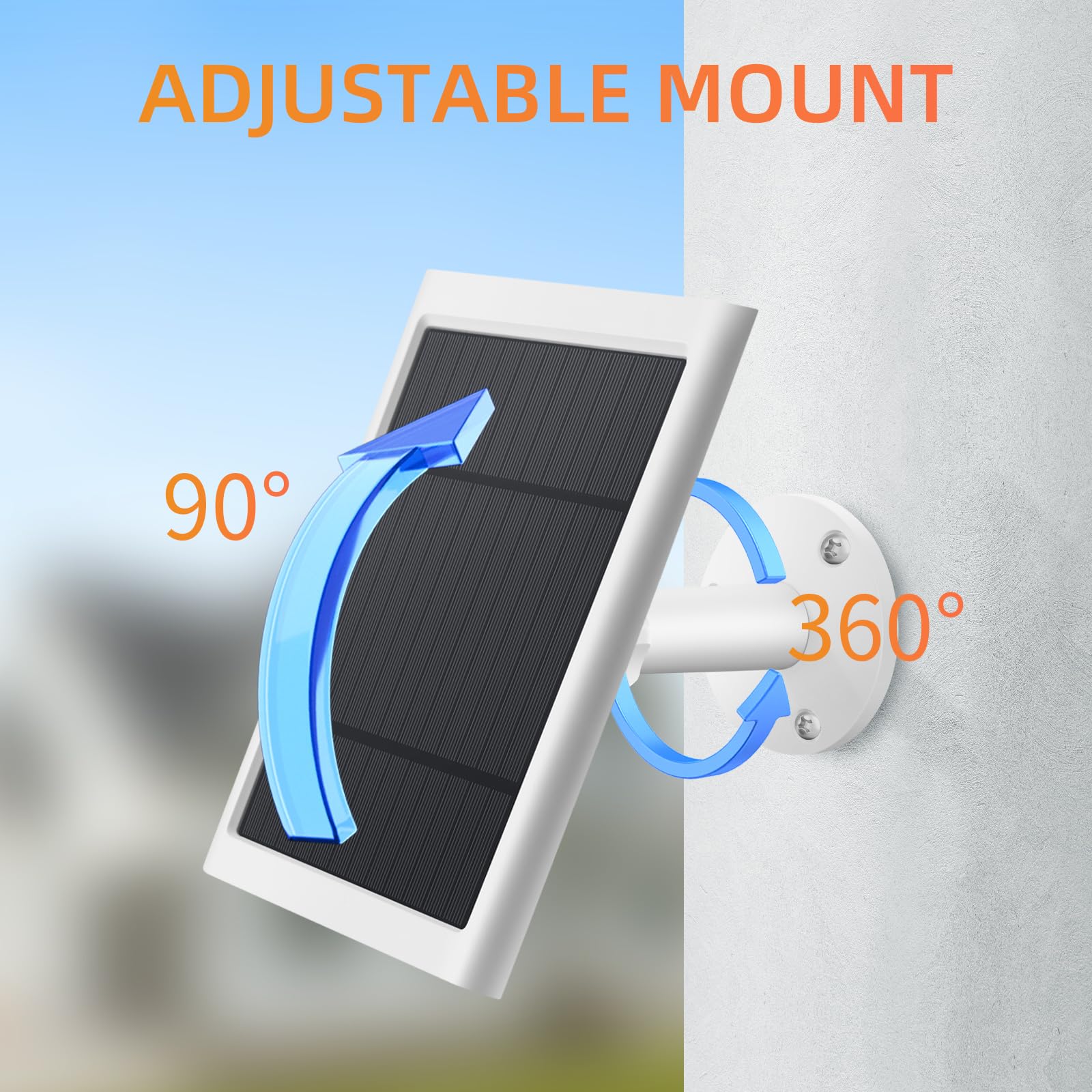 USB-C to DC adapter and cable included for flexible connections.