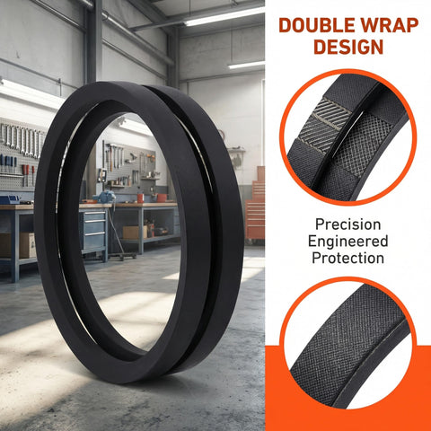 PAOSDKSUI belt close-up shows high tensile strength for longer life.