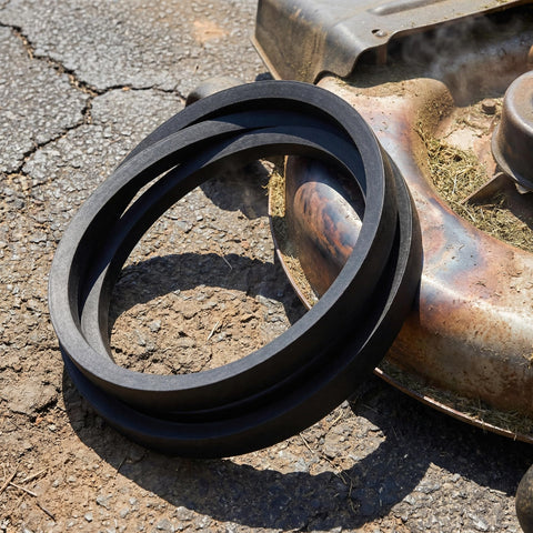 PAOSDKSUI drive belt side view showing reinforced construction for durability.