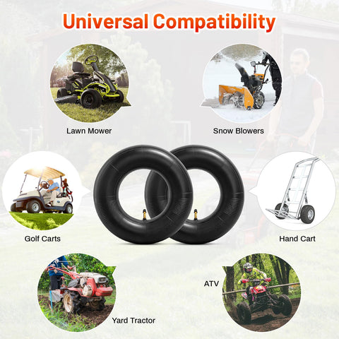 PaoWin inner tube installed on a hand truck setup