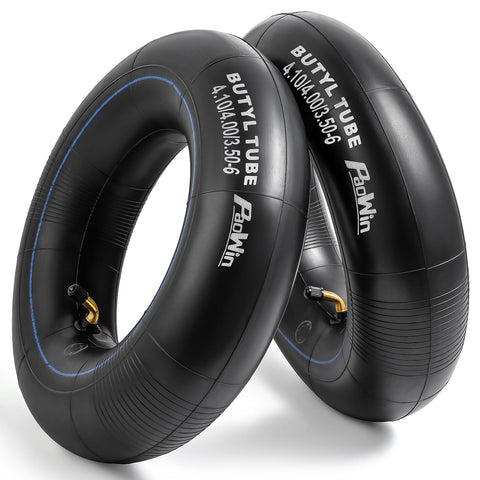 PaoWin inner tube with TR87 bent valve closeup for a strong seal