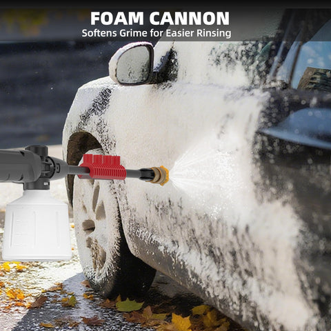 Paporia 16ft cord provides ample reach for outdoor cleaning.