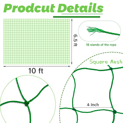Paradi Star garden climbing net enables easy vertical gardening and space-saving growth