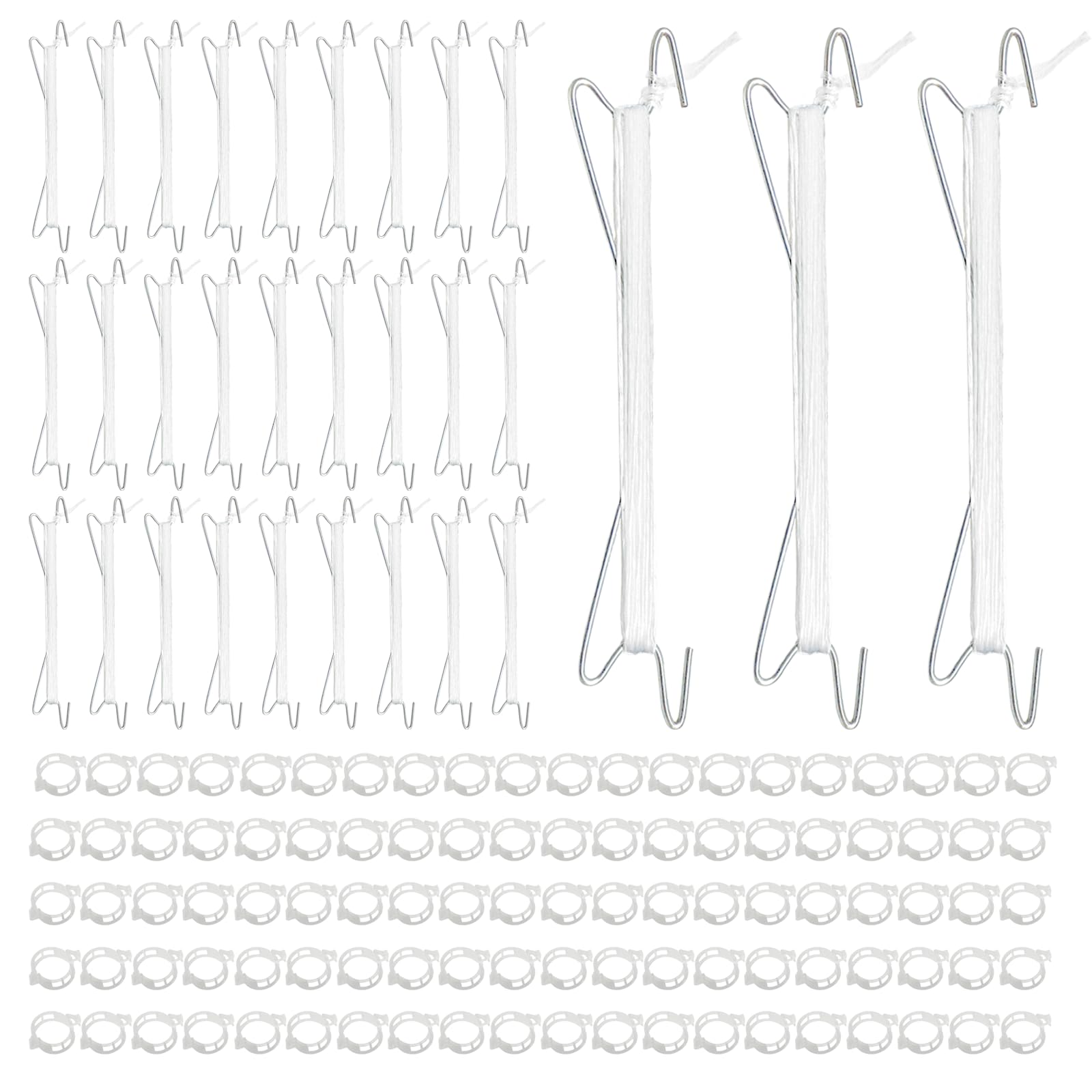 Paradi Star tomato hooks with string securely support climbing tomatoes for even sun exposure.