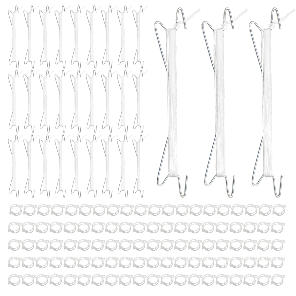 Paradi Star tomato hooks with string securely support climbing tomatoes for even sun exposure.