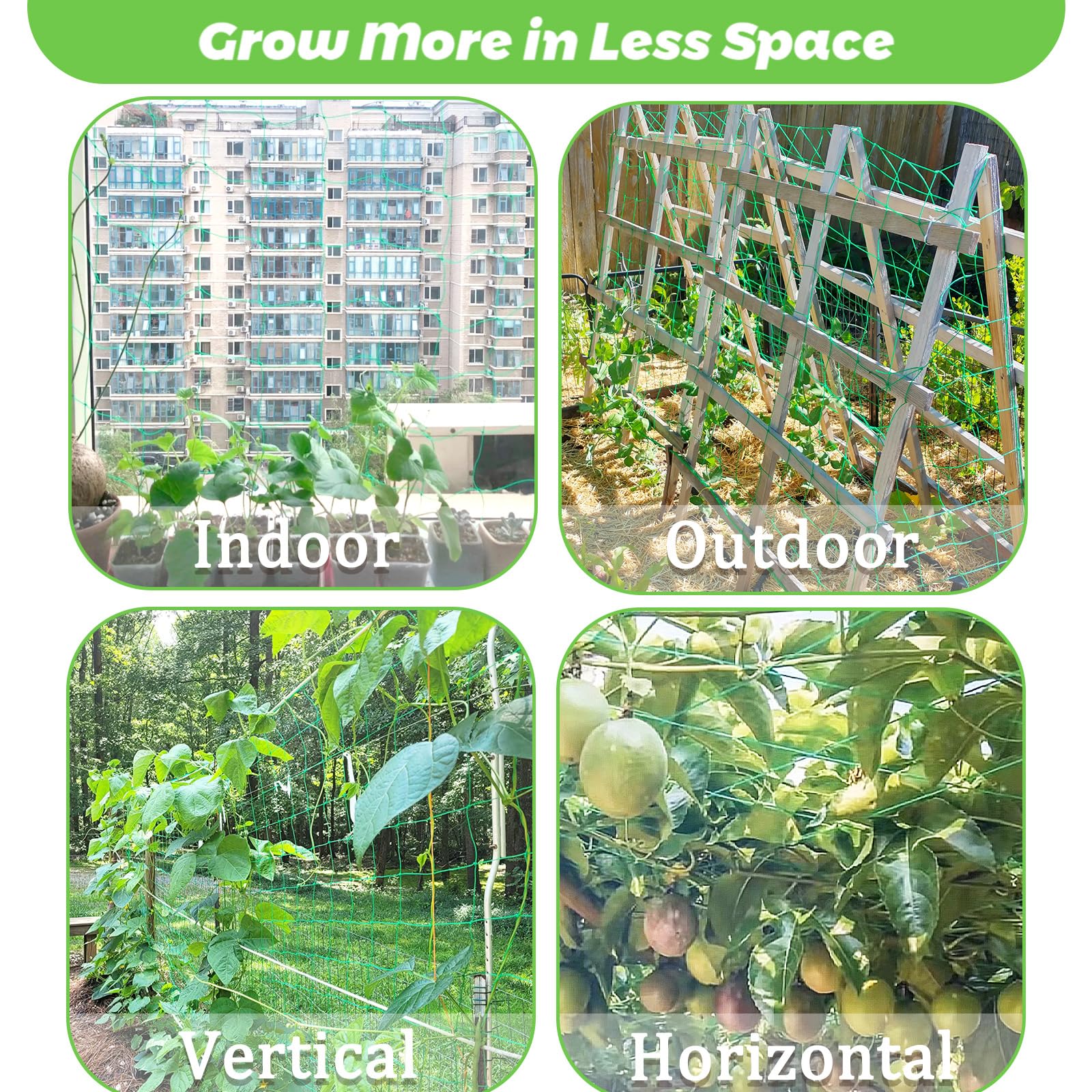Paradi Star versatile garden net suits home and commercial crops
