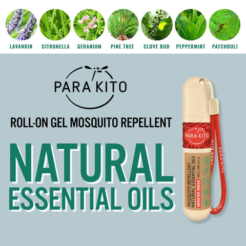 PARA'KITO citronella-based formula with natural ingredients for outdoor use.
