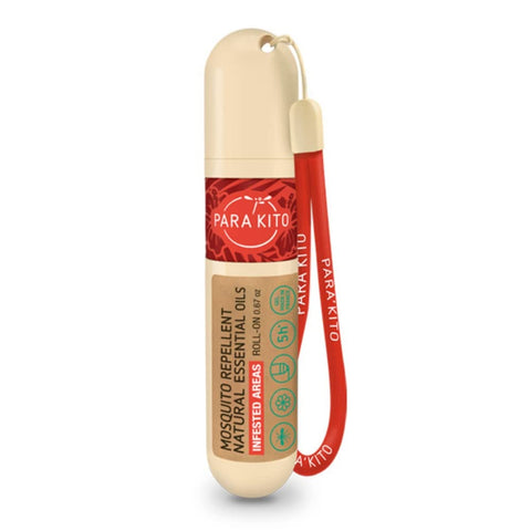 PARA'KITO roll-on gel on a kid's wrist for targeted protection.