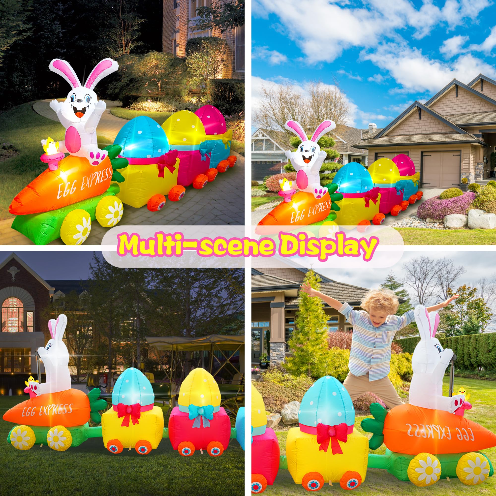 PARAYOYO Easter yard decor suited for indoor or outdoor use.