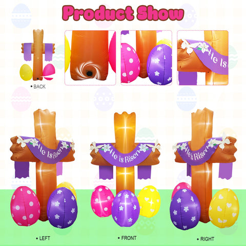 PARAYOYO Outdoor Easter inflatable adds festive presence to yards