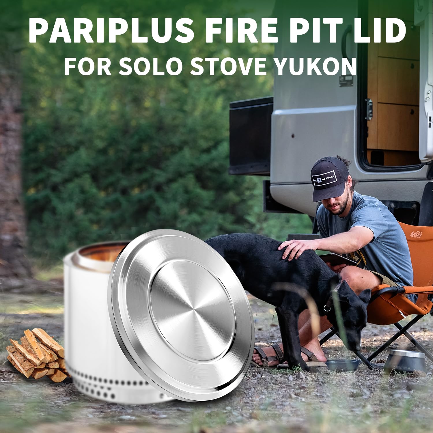 Pariplus lid is not for extinguishing flames after use.