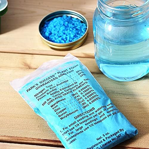 Park Seed Seedling Fertilizer added at Bio Dome base for quick uptake