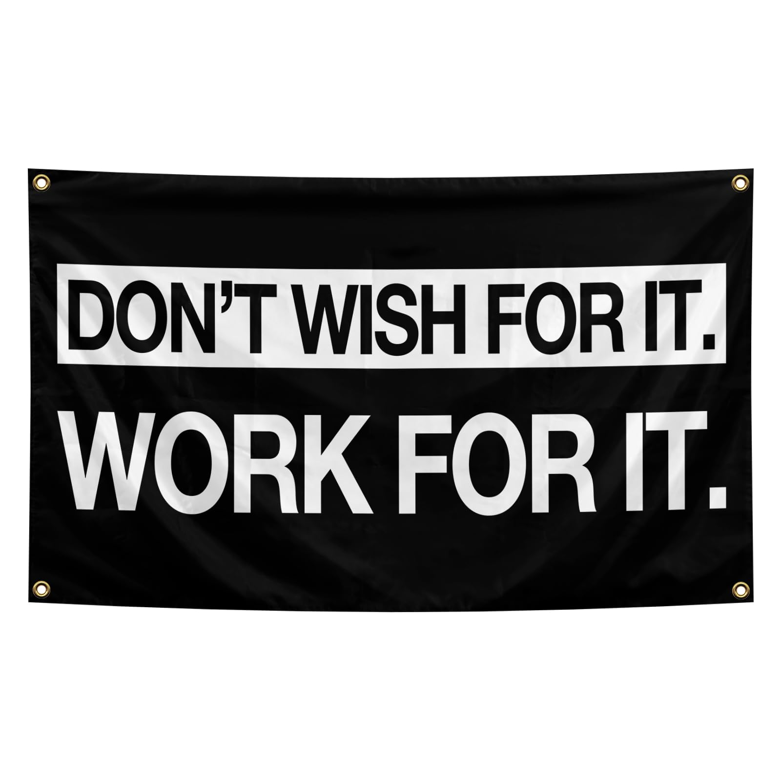 Parrekek Grind Hustle flag, 3x5 feet, ideal for bold wall display and daily motivation.