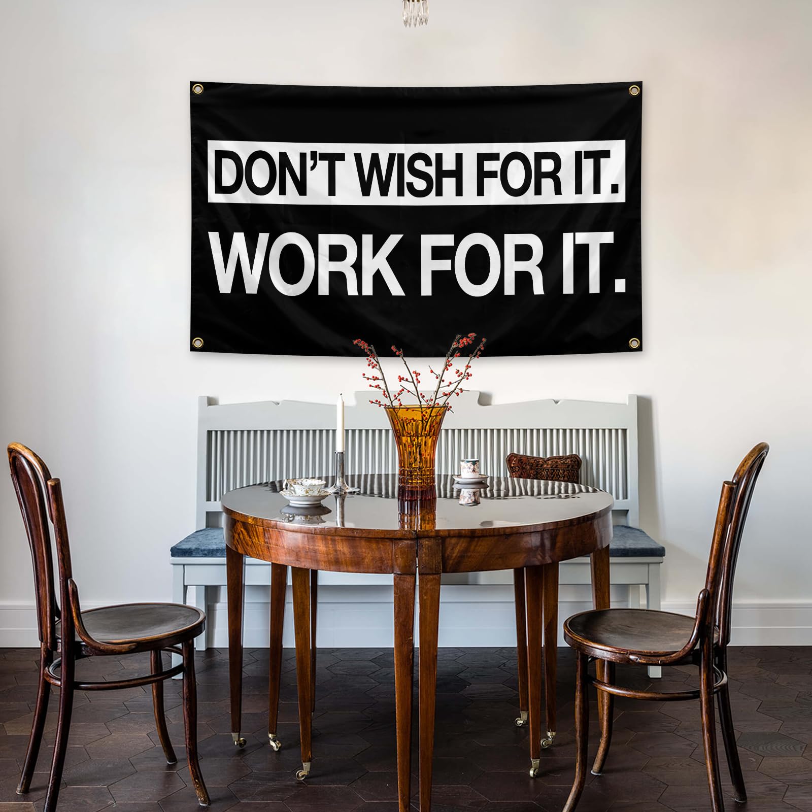 Parrekek wall mounting design makes hanging quick in any room.