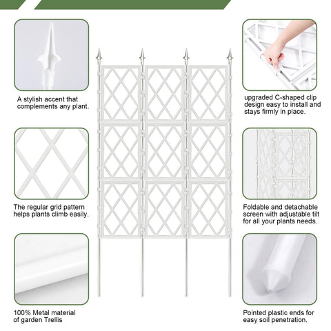 ParseBio thickened mesh trellis stays weather-resistant and more reliable than plastic alternatives.