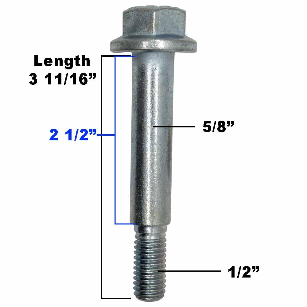 Parts 4 Outdoor 5 inch deck wheel with bolt for easy replacement