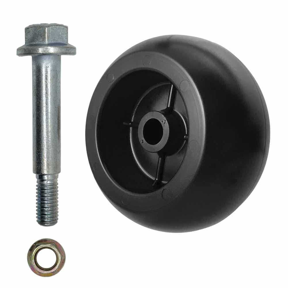 Parts 4 Outdoor deck wheels hub detail emphasizes bore size for precise mounting.