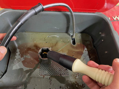 Bullet-shaped Trialoy filament tip resists mushrooming for consistent cleaning