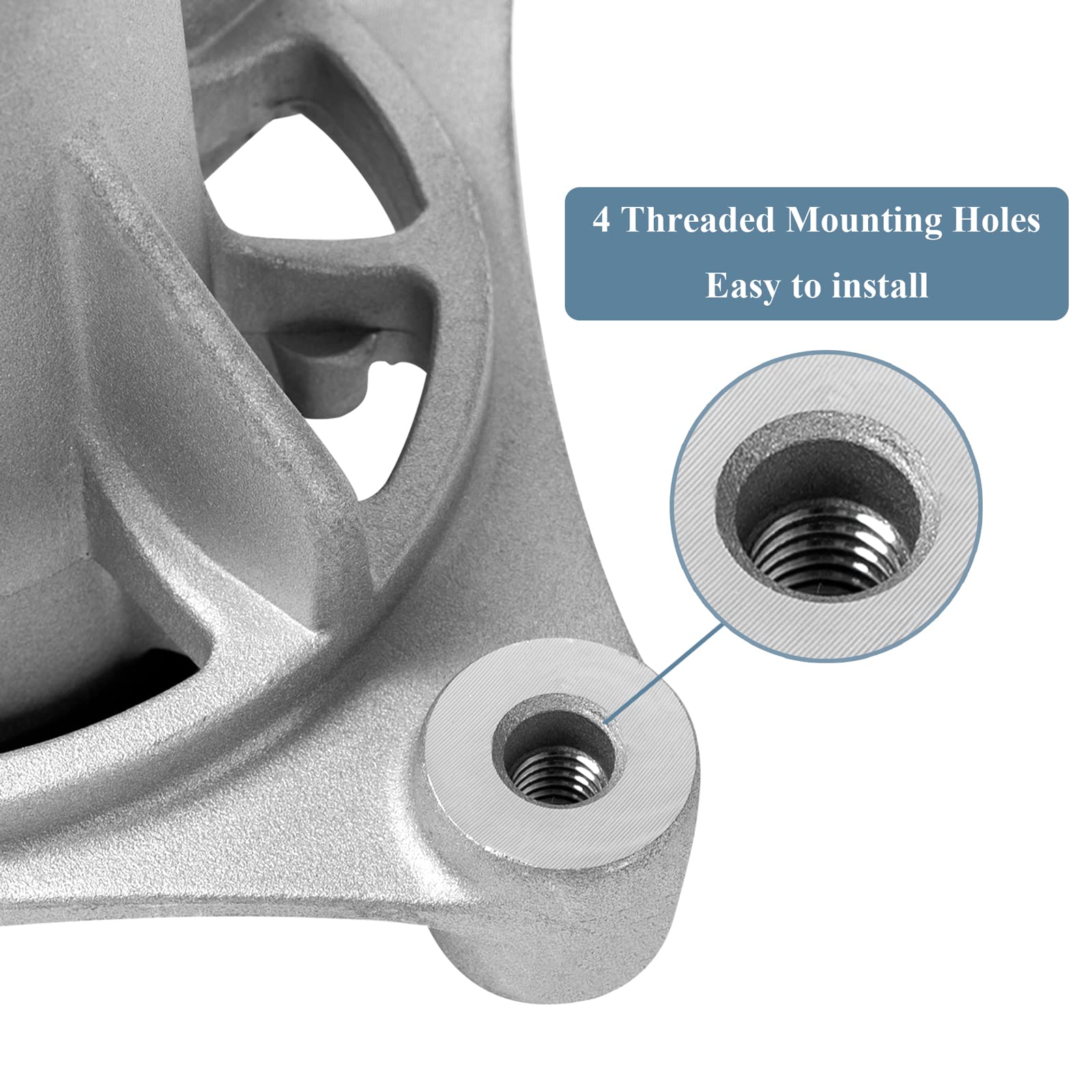 Parts Camp Ariens-compatible spindle for 42in to 54in decks.